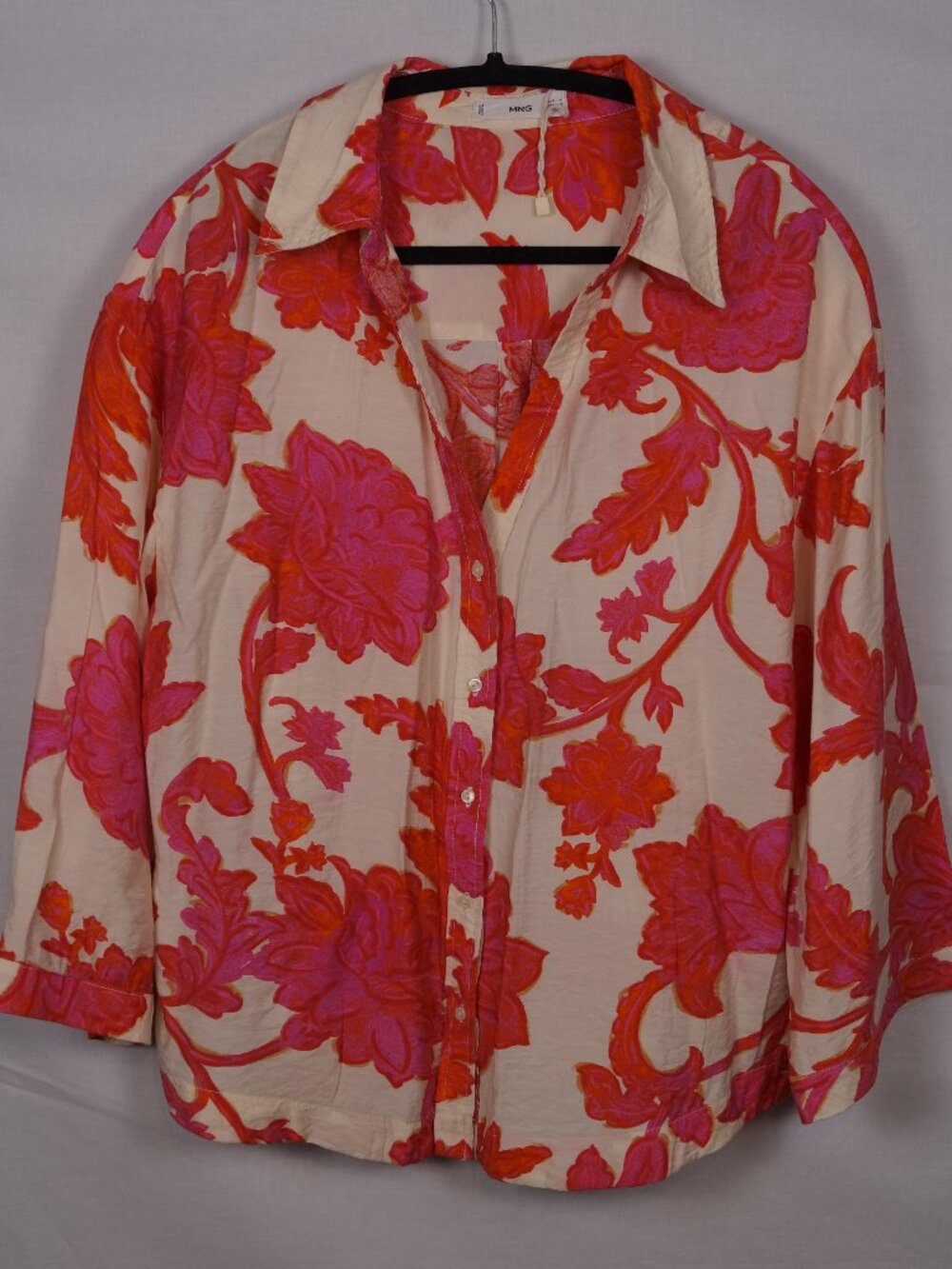 Mango Floral Blouse